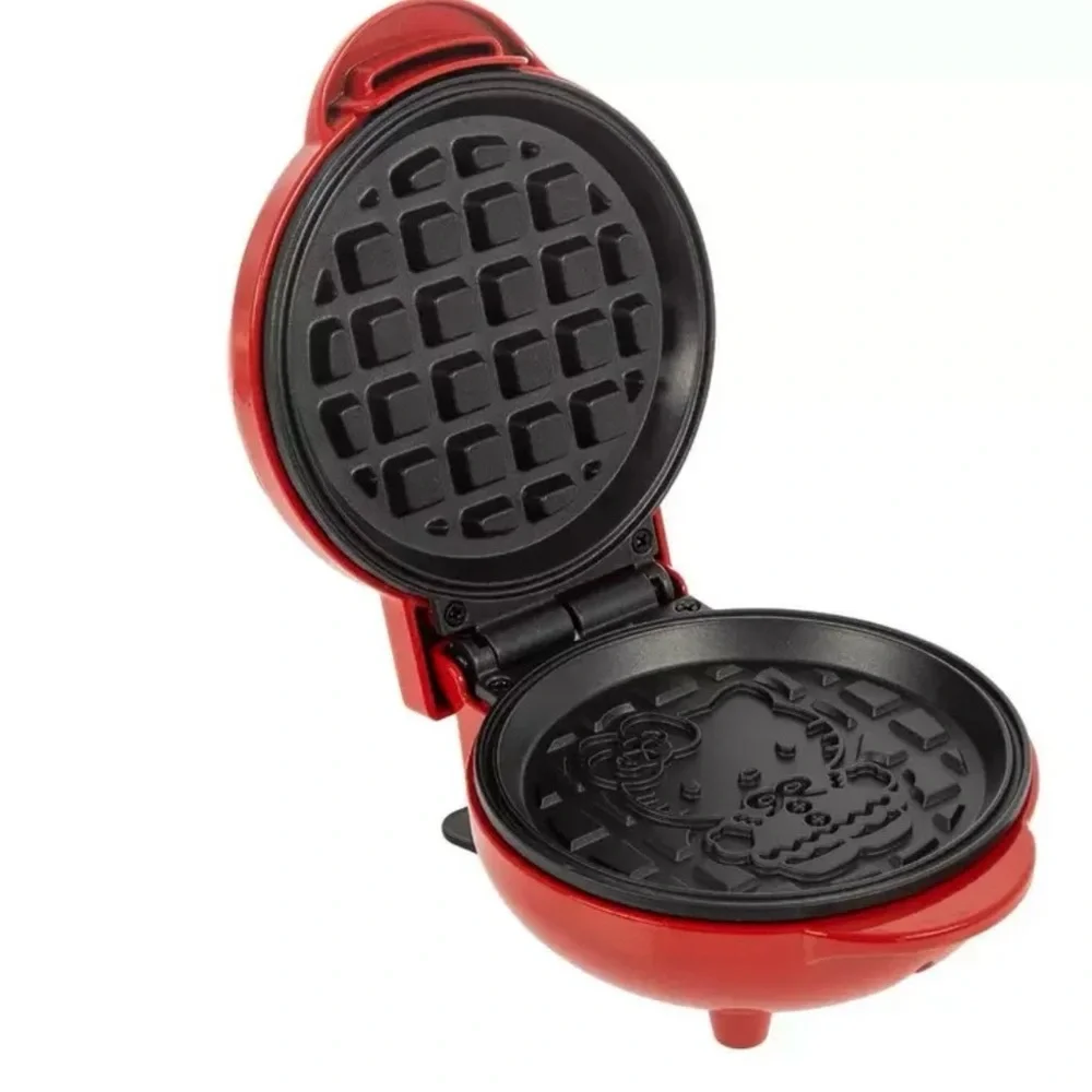 Hello Kitty Red Mini Waffle Maker